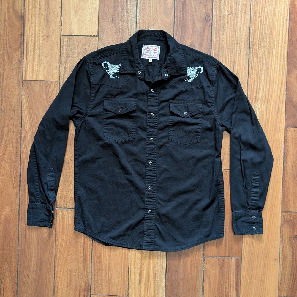 Desperado Vintage Scorpion Rodeo Shirt (M)